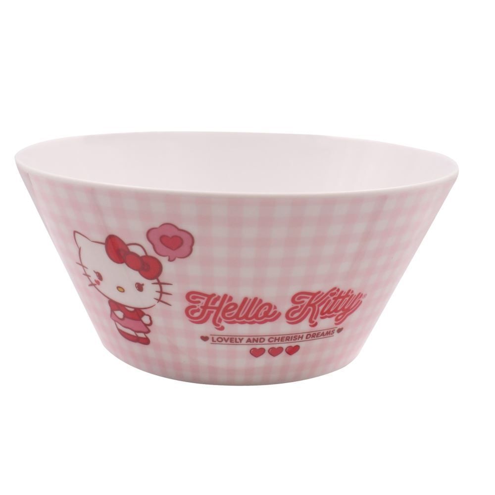 Bowl Melamina Sanrio 670Ml - Hello Kitty