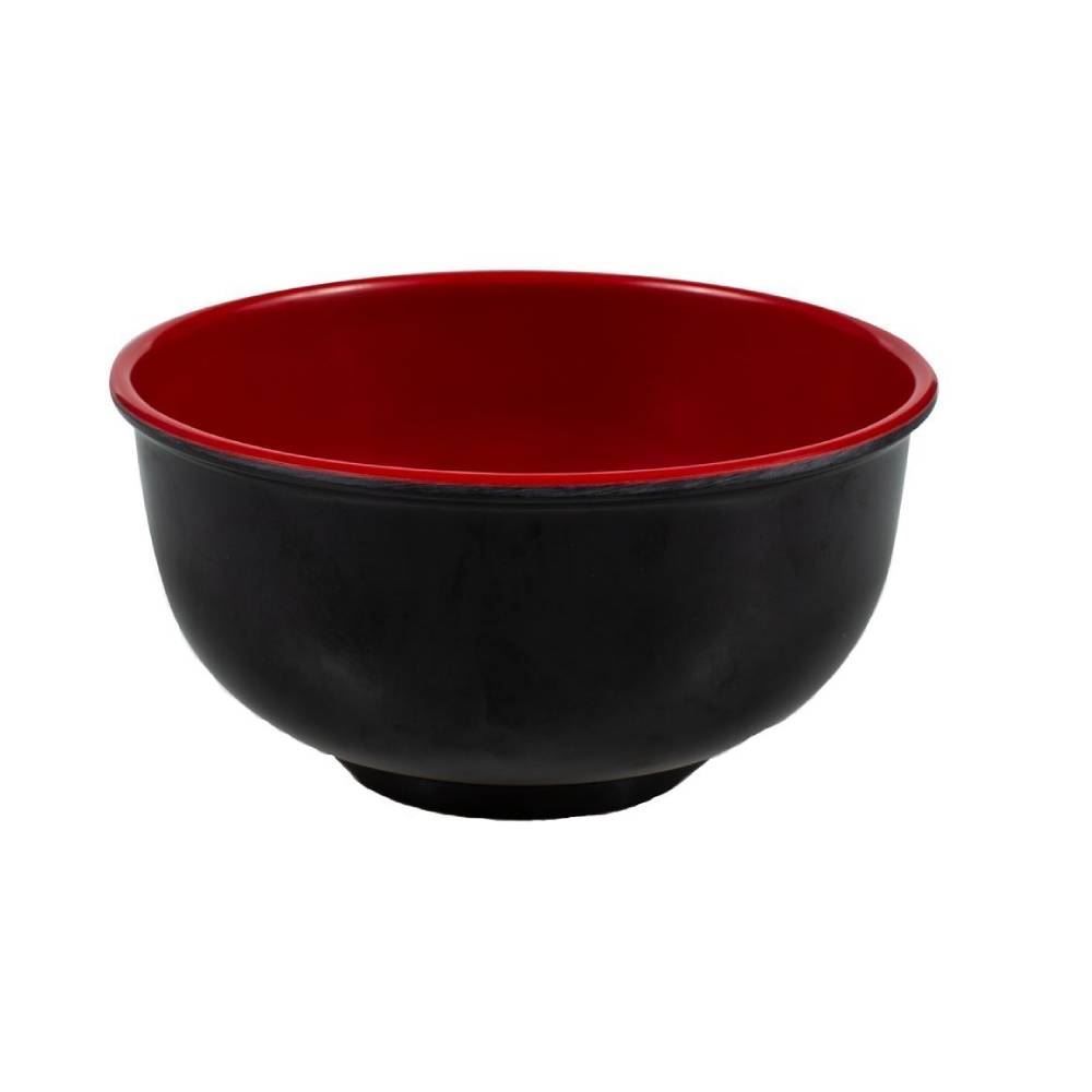 Bowl Oriental Havan Casa 866Ml - Vermelho e Preto