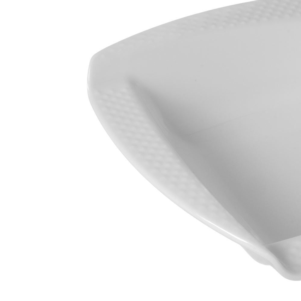 Bowl Quadrado Melamina Diamond Havan Casa 600Ml - Branco