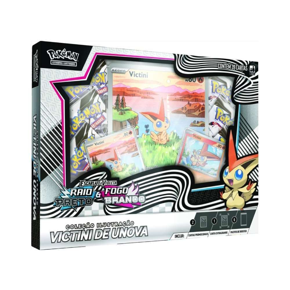 Box Pokémon Ev10.5 Fogo Branco E Raio Preto - 35909