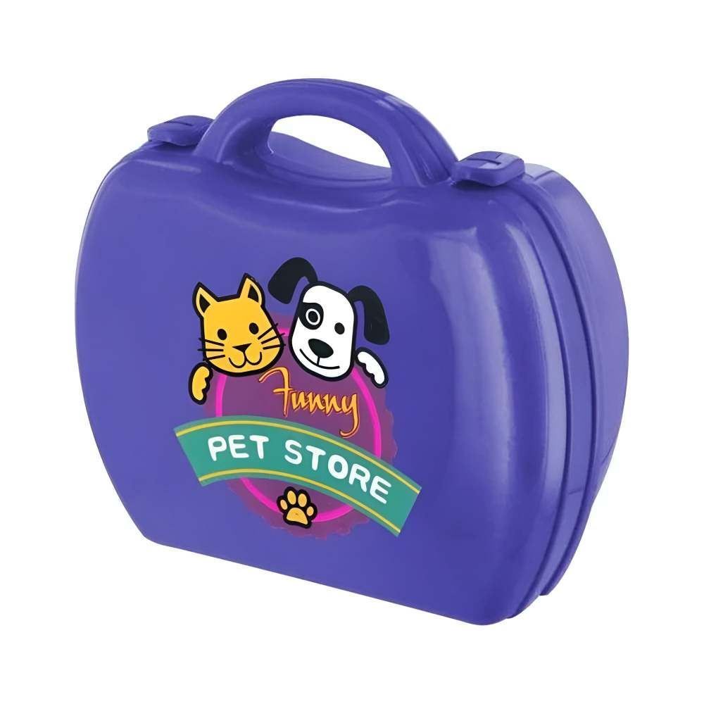 Brinquedo Maleta Pet Shop Roxo Multikids - BR772