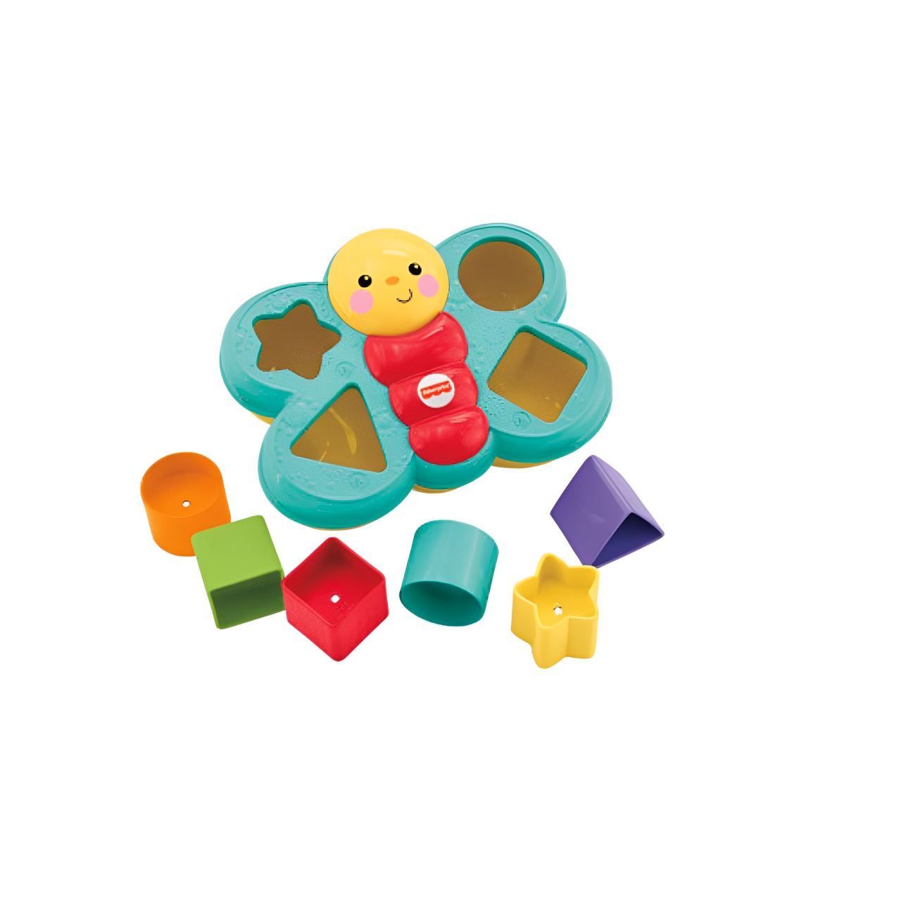 Brinquedo Para Bebês Encaixa Borboleta Fisher-Price Mattel - CDC22