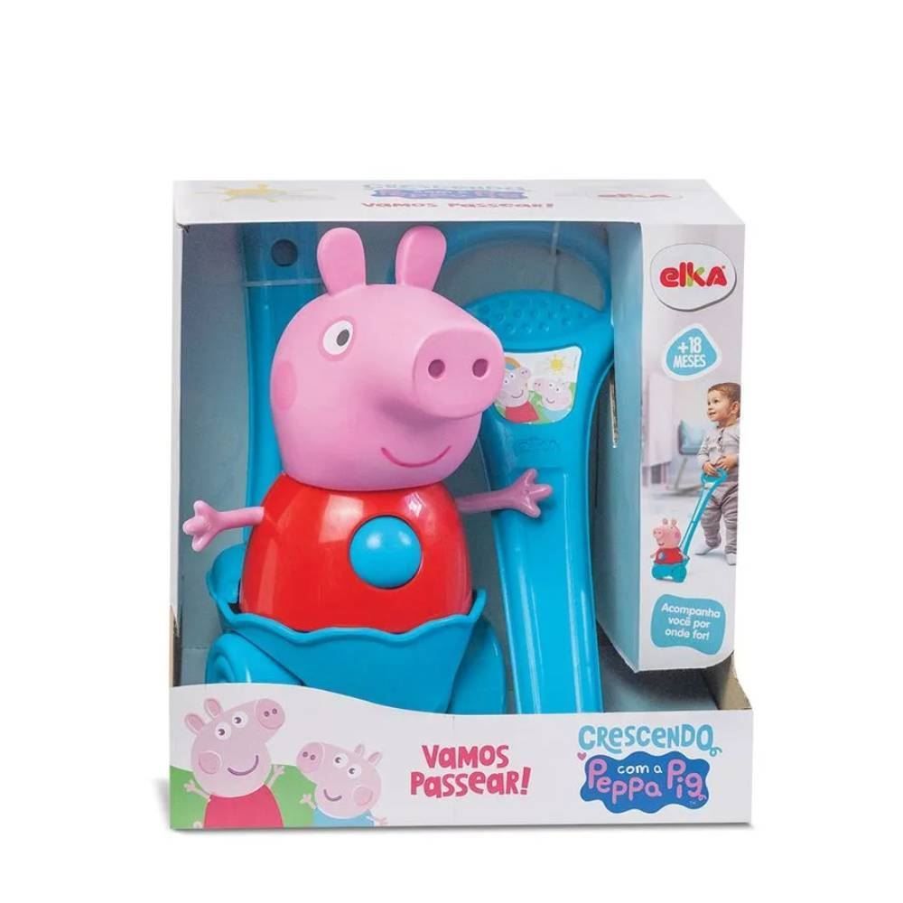Brinquedo Vamos Passear Peppa Pig Elka - 1269