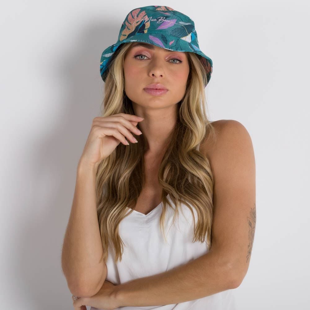 Bucket Feminino Sublimado Nicoboco - FOLHAGEM