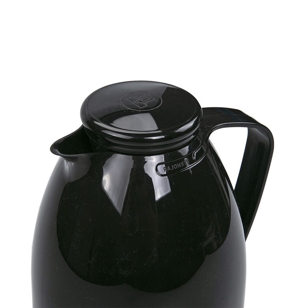 Bule Com Infusor Termolar Luna 1 Litro - Preto