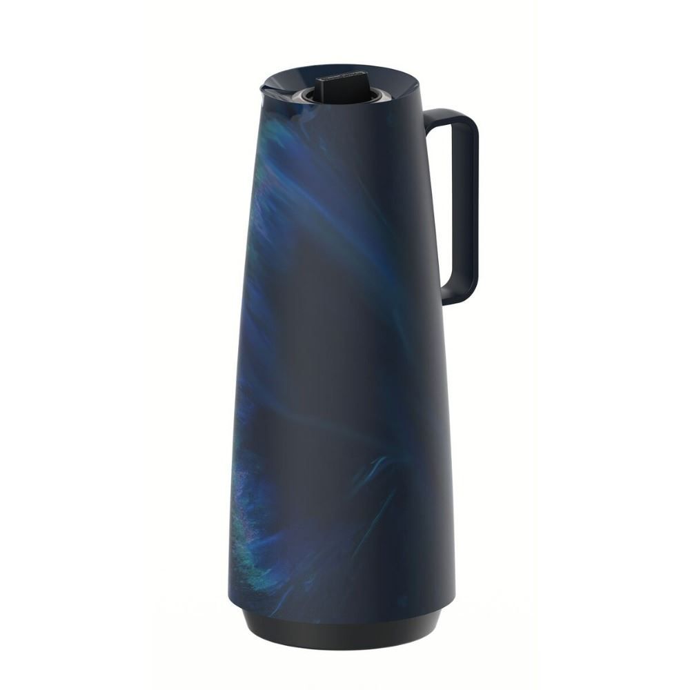 Bule Exata Marmorizado Azul Tramontina - 1 Litro