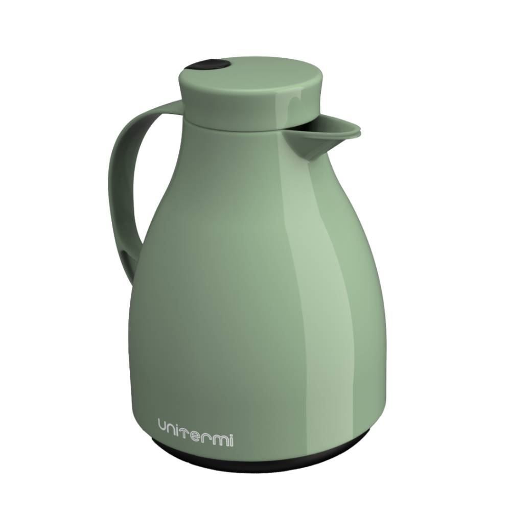 Bule Térmico Com Gatilho Paris Unitermi 1 Litro - Verde Menta