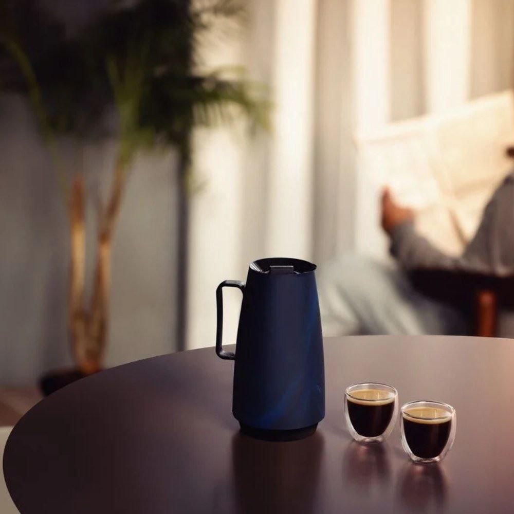 Bule Térmico Exata Marmorizado Tramontina Azul - 500ml