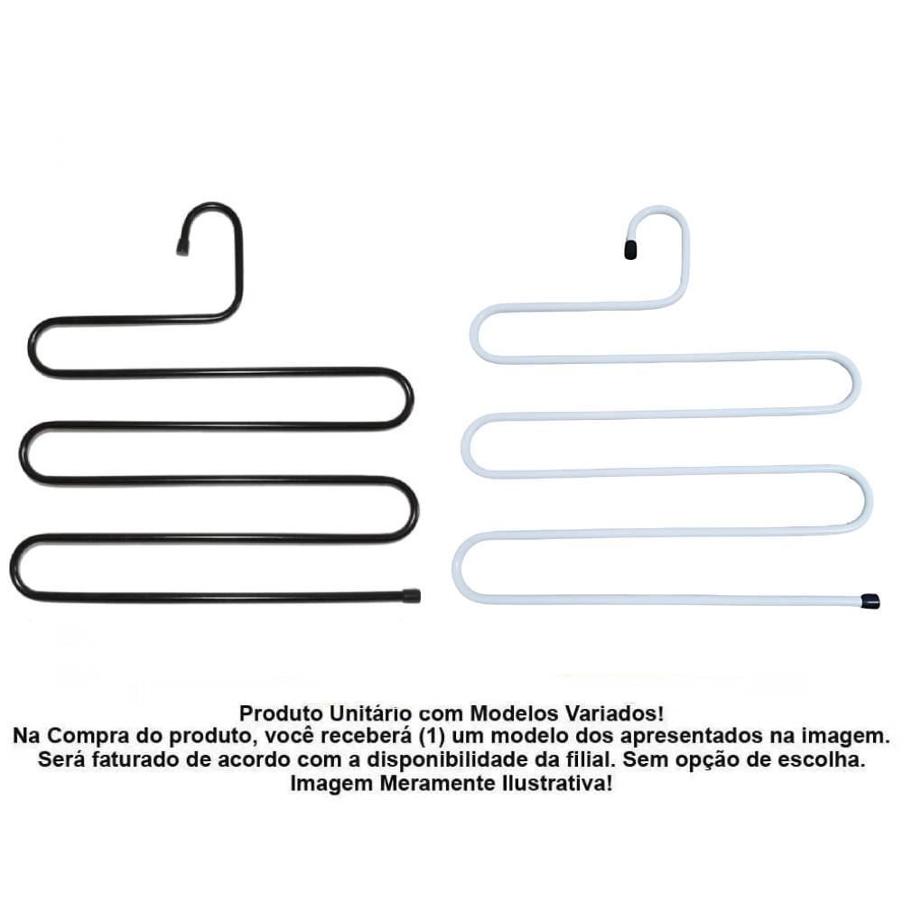 Cabide para Calças Metal 35Cm Clink - Sortido