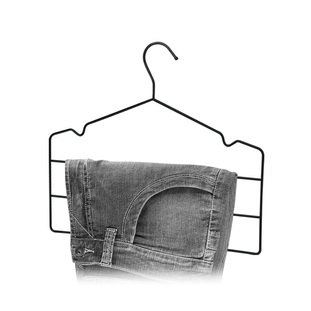 Cabide Triplo Para Calça Com Cavas Black Arthi