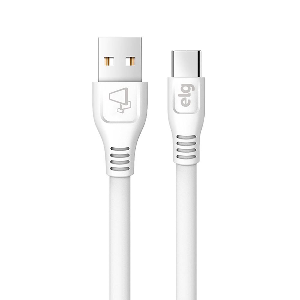 Cabo USB Tipo-C 1 Metro ELMC10 ELG - Branco