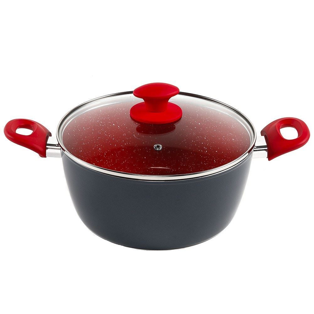 Caçarola De Indução Ceramic Onix Class Home 4,45 Litros - Onix Vermelho