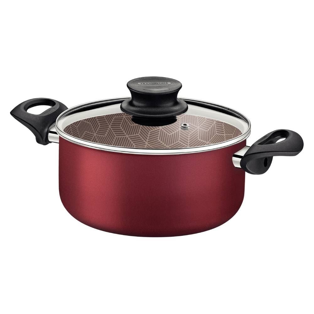 Caçarola Paris Tramontina 4,9 Litros - Vermelho 