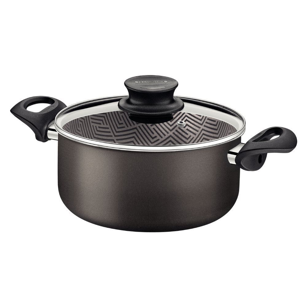 Caçarola Com Tampa Paris Tramontina 4,9 Litros - Chumbo