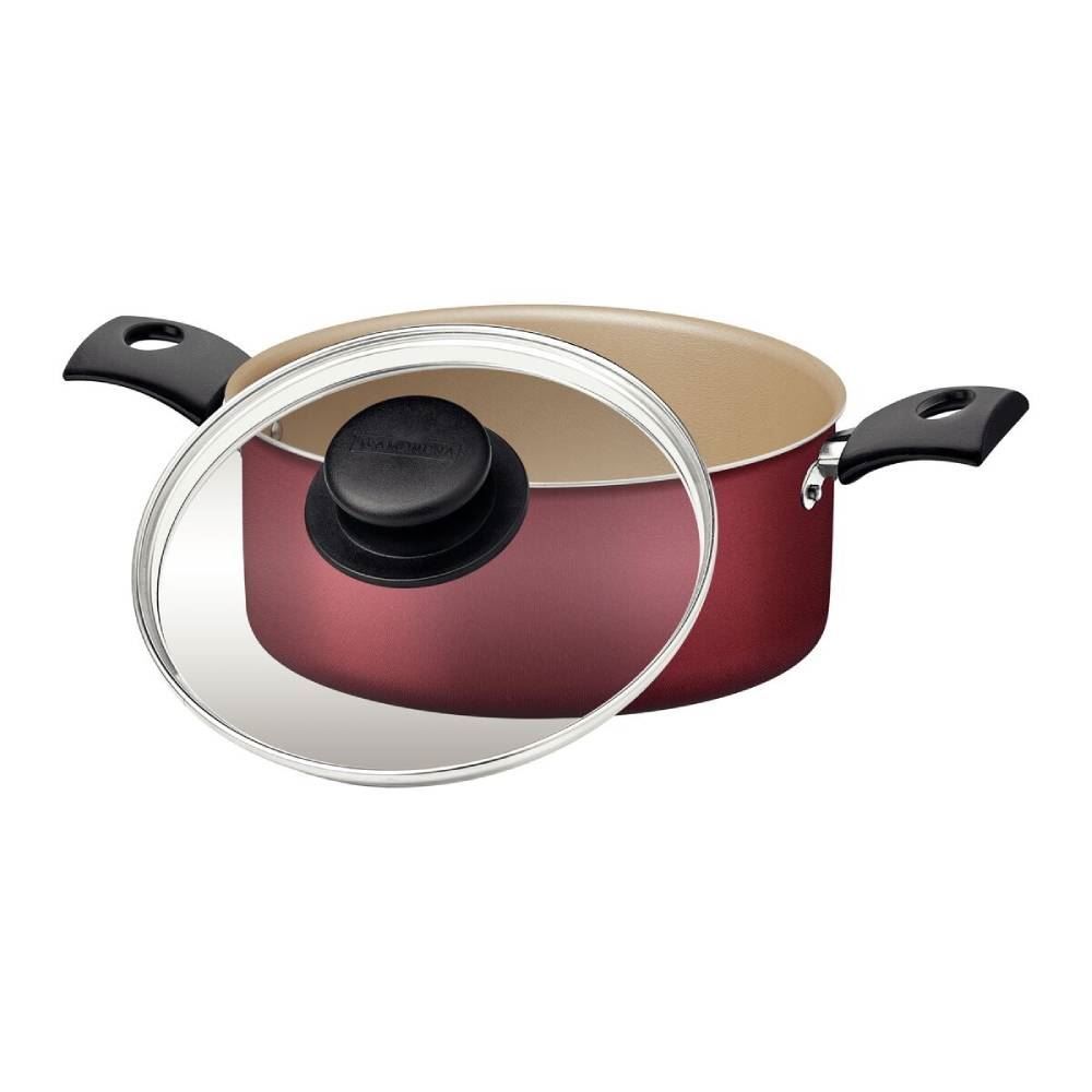 Caçarola Turim Tramontina 24Cm - Vermelho