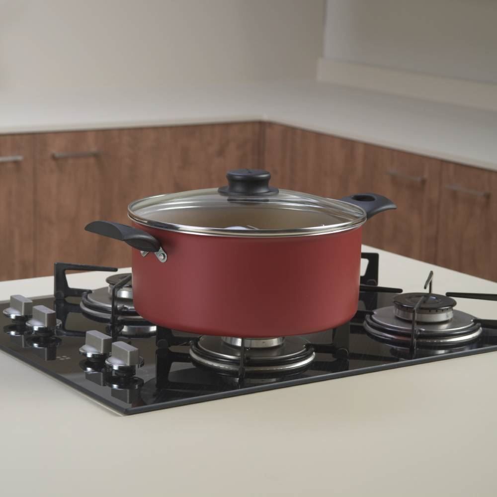 Caçarola Turim Tramontina 24Cm - Vermelho