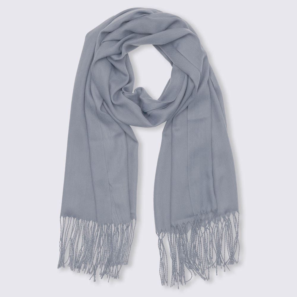 Cachecol Pashmina Feminino Tamanho Único Patrícia Foster - CINZA MESCLA U