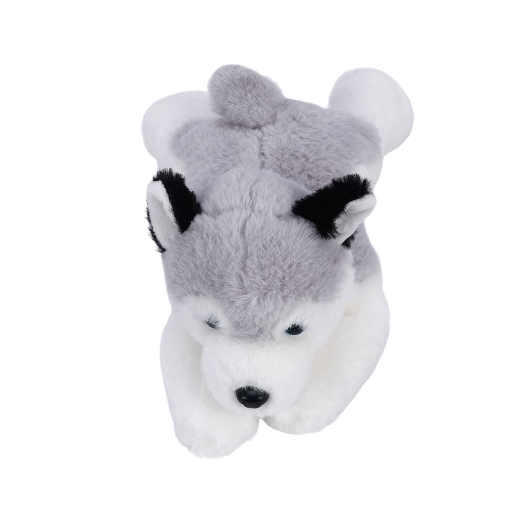 Cachorro de Pelúcia Husk Deitado Cinza - Havan Toys