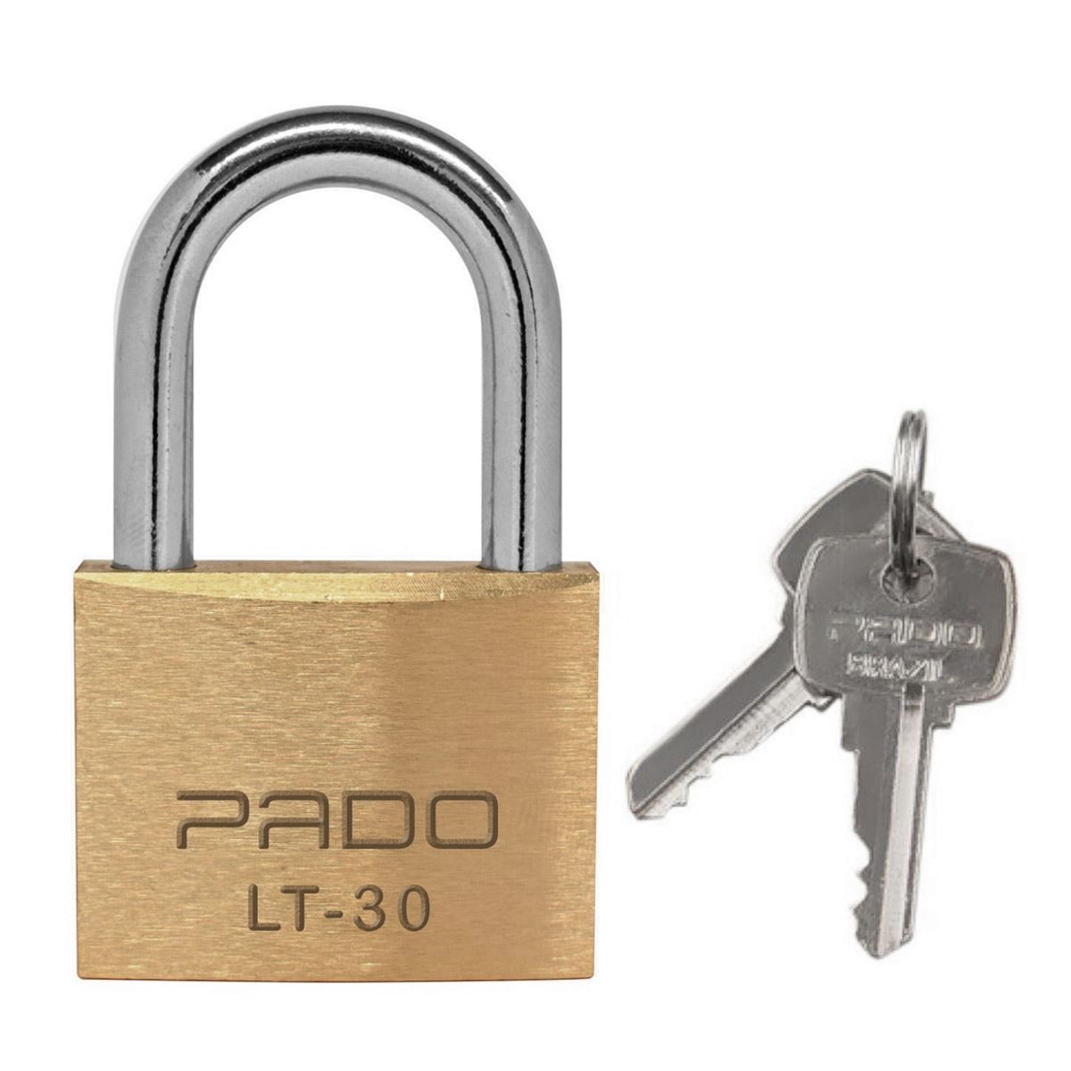 Cadeado Latão 30mm LT-30 Pado - DIVERSOS