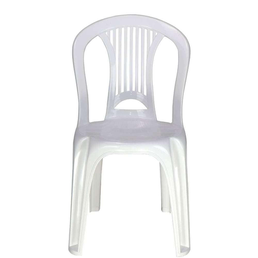 Cadeira De Plástico Empilhável Bistrô Boa Viagem Tramontina - Branco