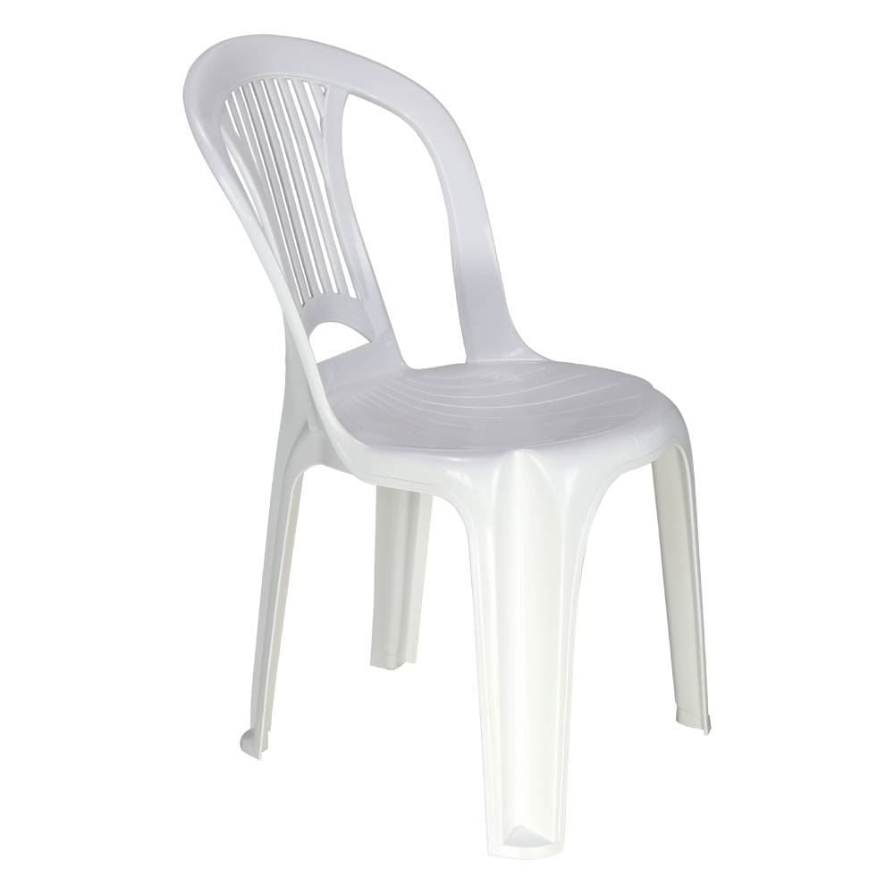 Cadeira De Plástico Empilhável Bistrô Boa Viagem Tramontina - Branco