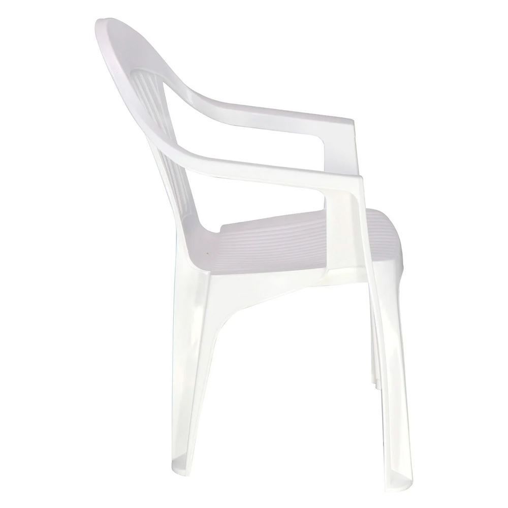 Cadeira De Plástico Tramontina Imbé Até 182Kg 92231/010 - Branco