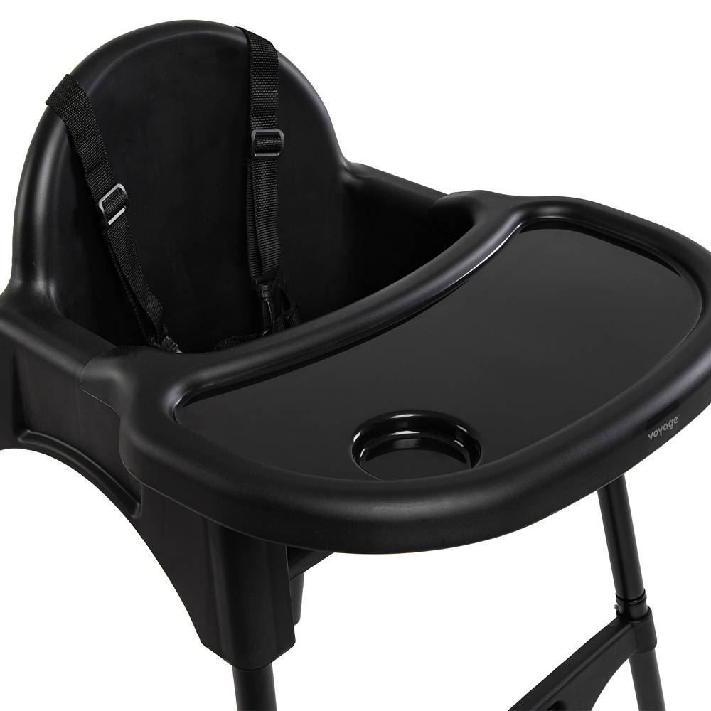 Cadeira De Refeição Macaron Voyage - Preto