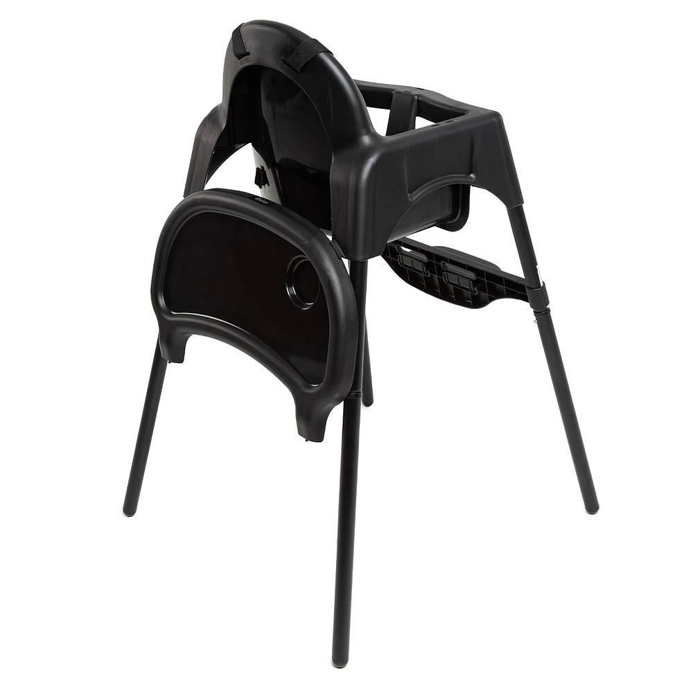 Cadeira De Refeição Macaron Voyage - Preto