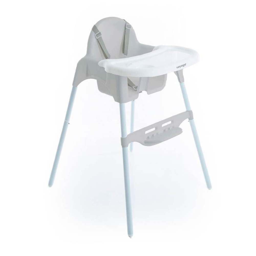 Cadeira De Refeição Macaron Voyage - Cinza Claro