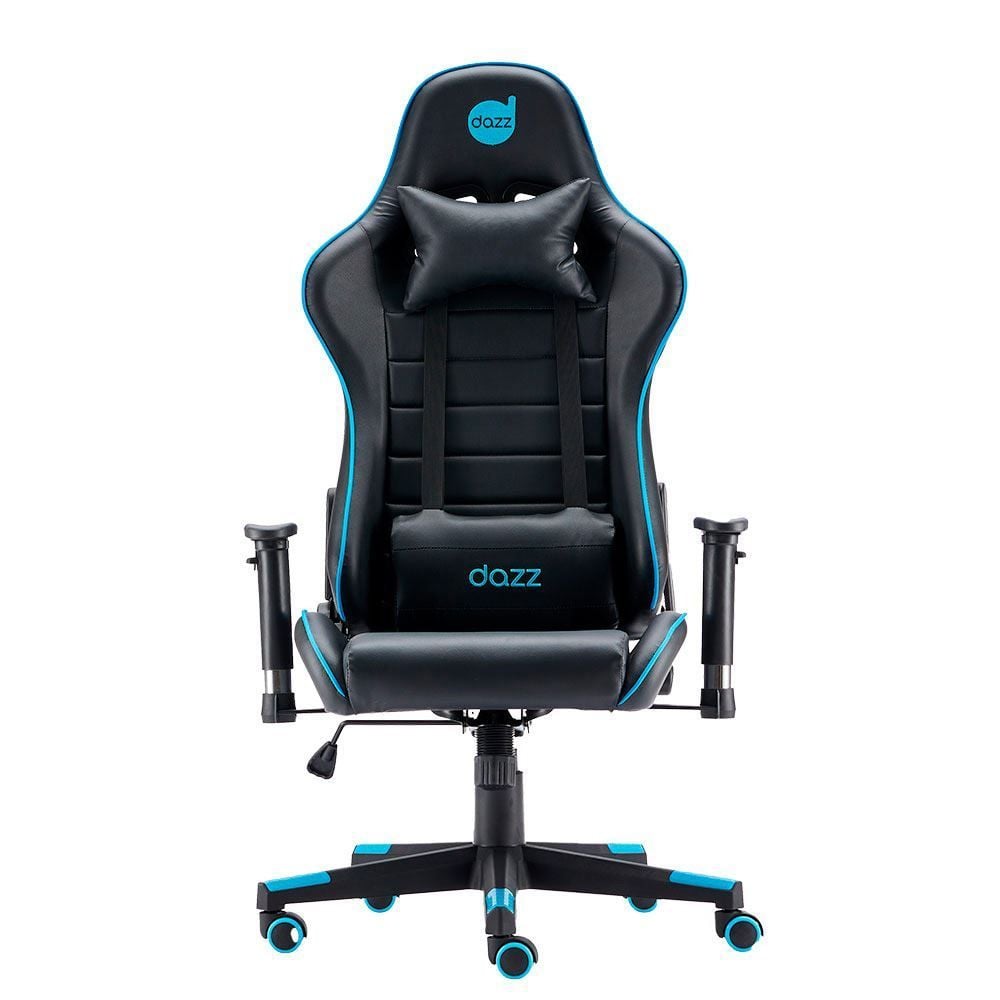 Cadeira Gamer Primex V2 Dazz - Preto e Azul