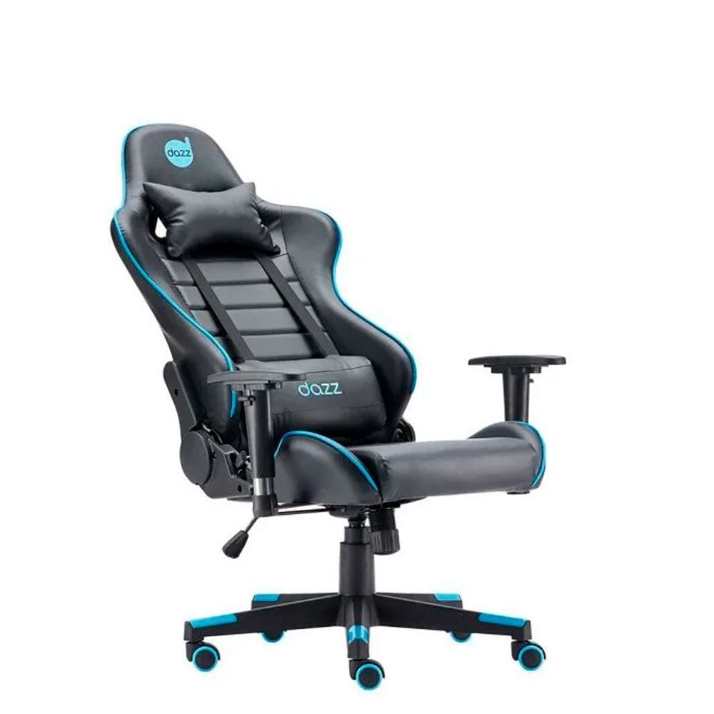 Cadeira Gamer Primex V2 Dazz - Preto e Azul