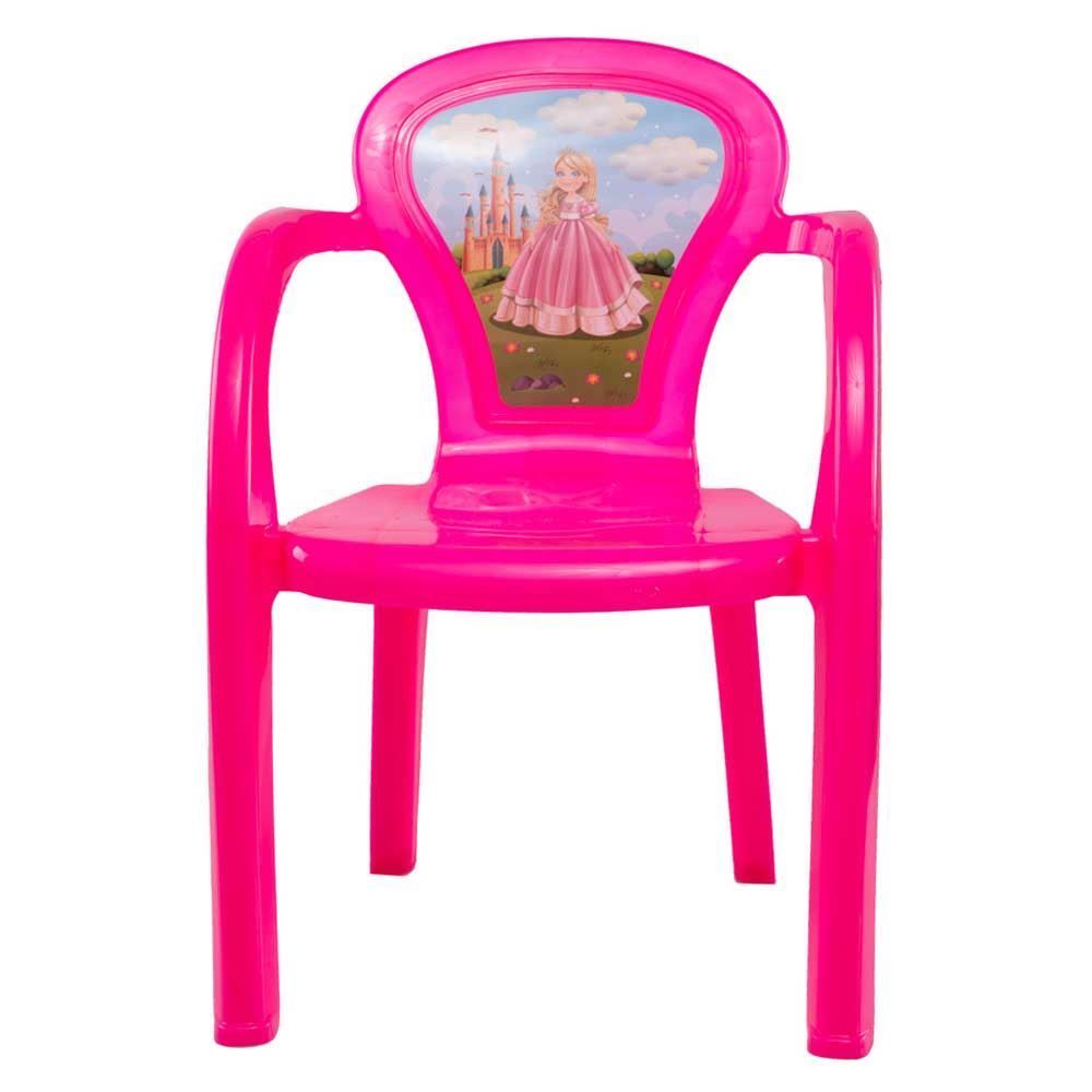 Cadeira Infantil Decorada Princesas Usual Plastic - 272