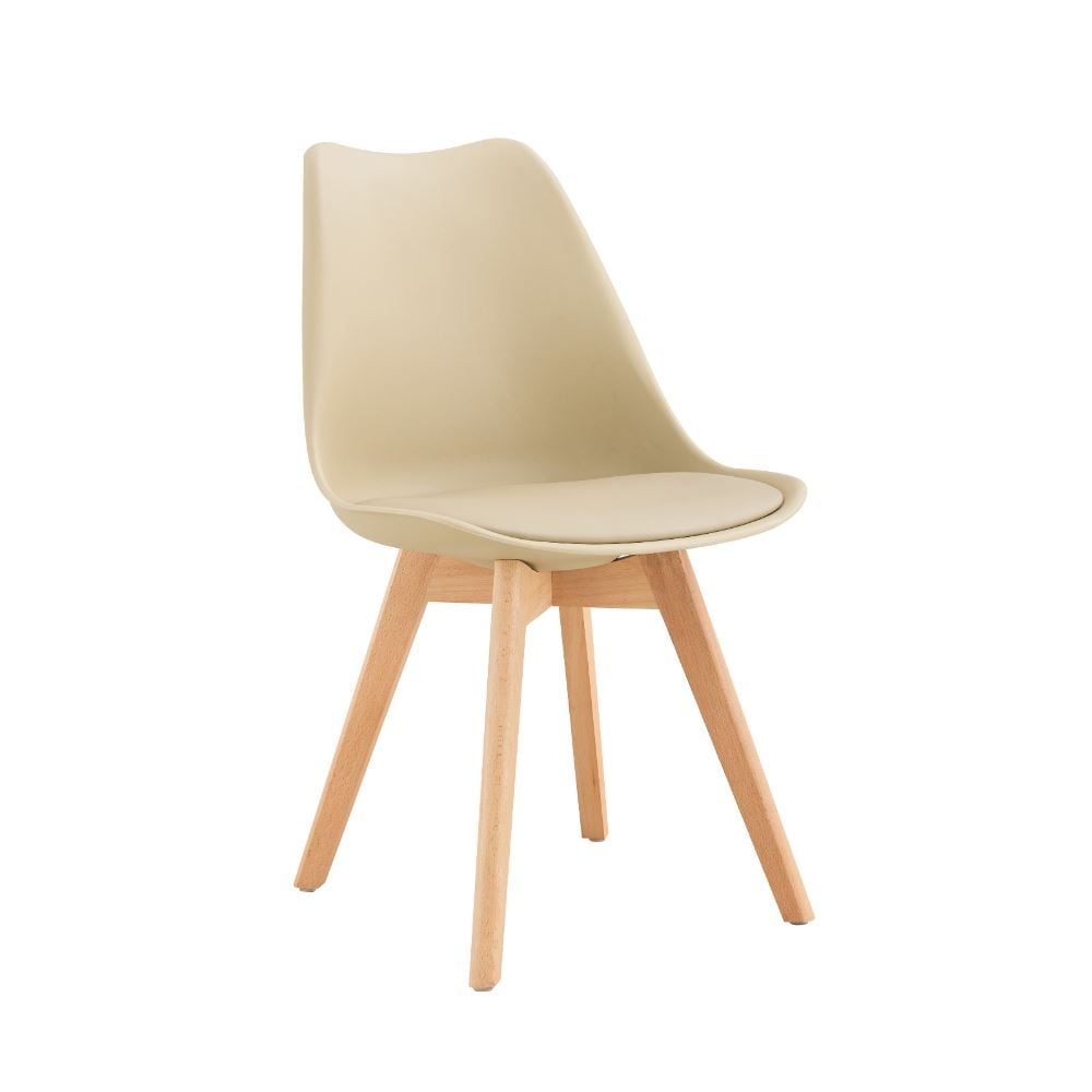 Cadeira Saarinen 54X47,5X81 Cm Conthey - Nude