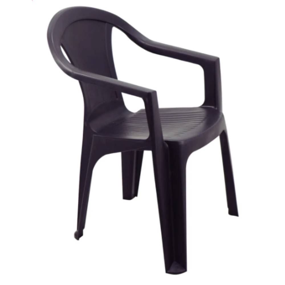 Cadeira Tramontina Ilhabela Em Polipropileno Matte Preto