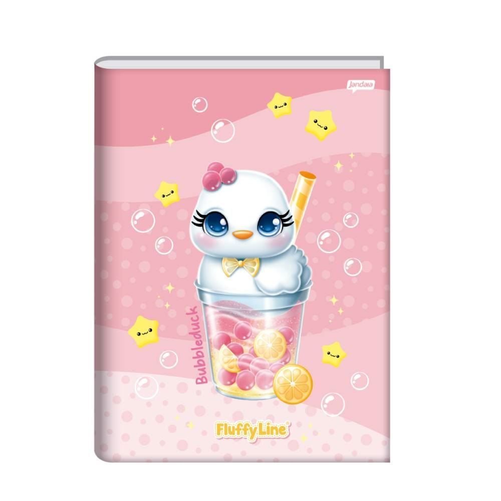Caderno Universitário Brochura Fluffy Jandaia - Sortido