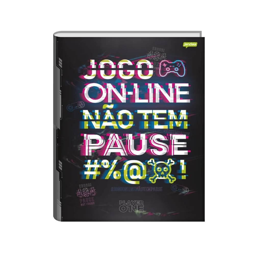 Caderno 1 Matéria Universitário Brochura Player 1 Jandaia - Sortido