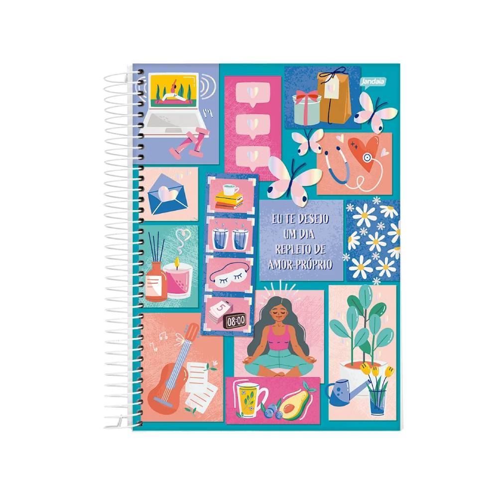 Caderno 10 Matérias Universitário De Boa Jandaia - Sortido