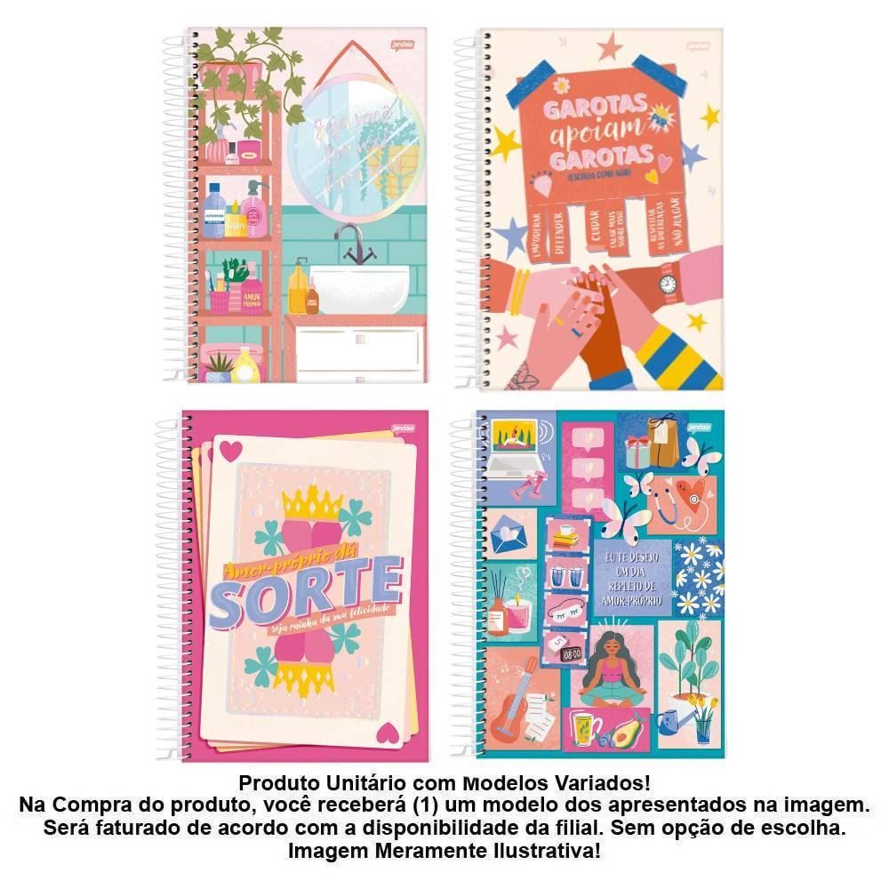 Caderno 10 Matérias Universitário De Boa Jandaia - Sortido