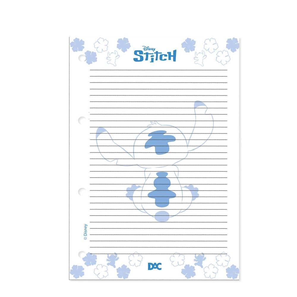 Caderno Argolado Universitário Stitch 96 Folhas Dac - 4670RE-H 