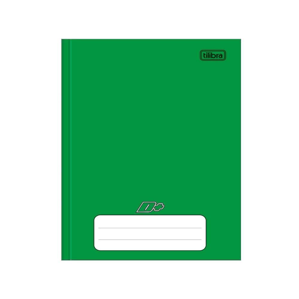 Caderno Brochura 1 Matéria 1/4 D+ Verde 96 Folhas Tilibra - 116718