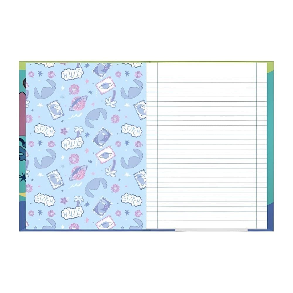 Caderno Brochura Capa Dura 1/4 Stitch 80 Folhas Foroni - Sortido