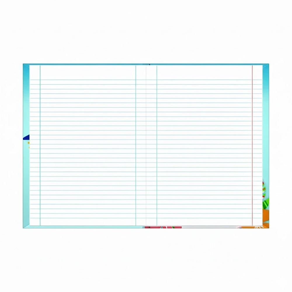 Caderno Brochura Capa Dura 1/4 Stitch Movie 80 Folhas Foroni - Sortido