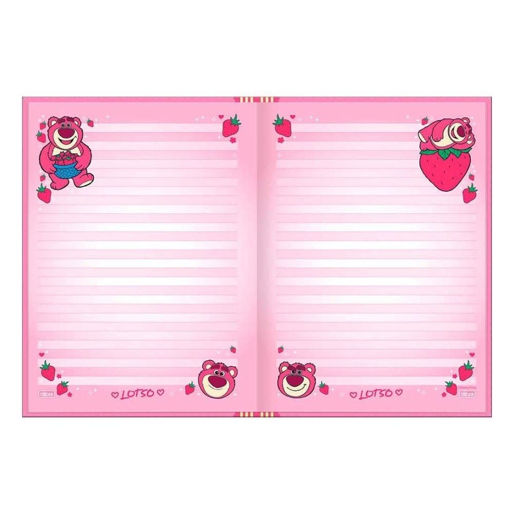 Caderno Brochura Capa Dura Colegial Lotso 80 Folhas Tilibra - Sortido