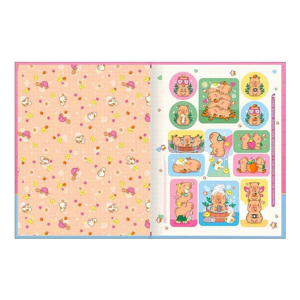 Caderno Caligrafia Brochura Capa Dura Capyclub 40 Folhas Tilibra - Sortido