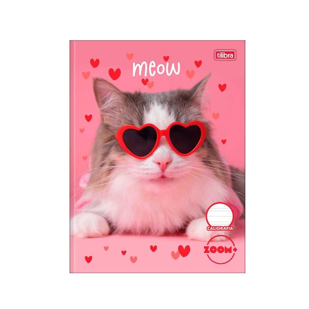 Caderno Caligrafia Brochura Capa Dura Zoom+ 40 Folhas Tilibra - Sortido