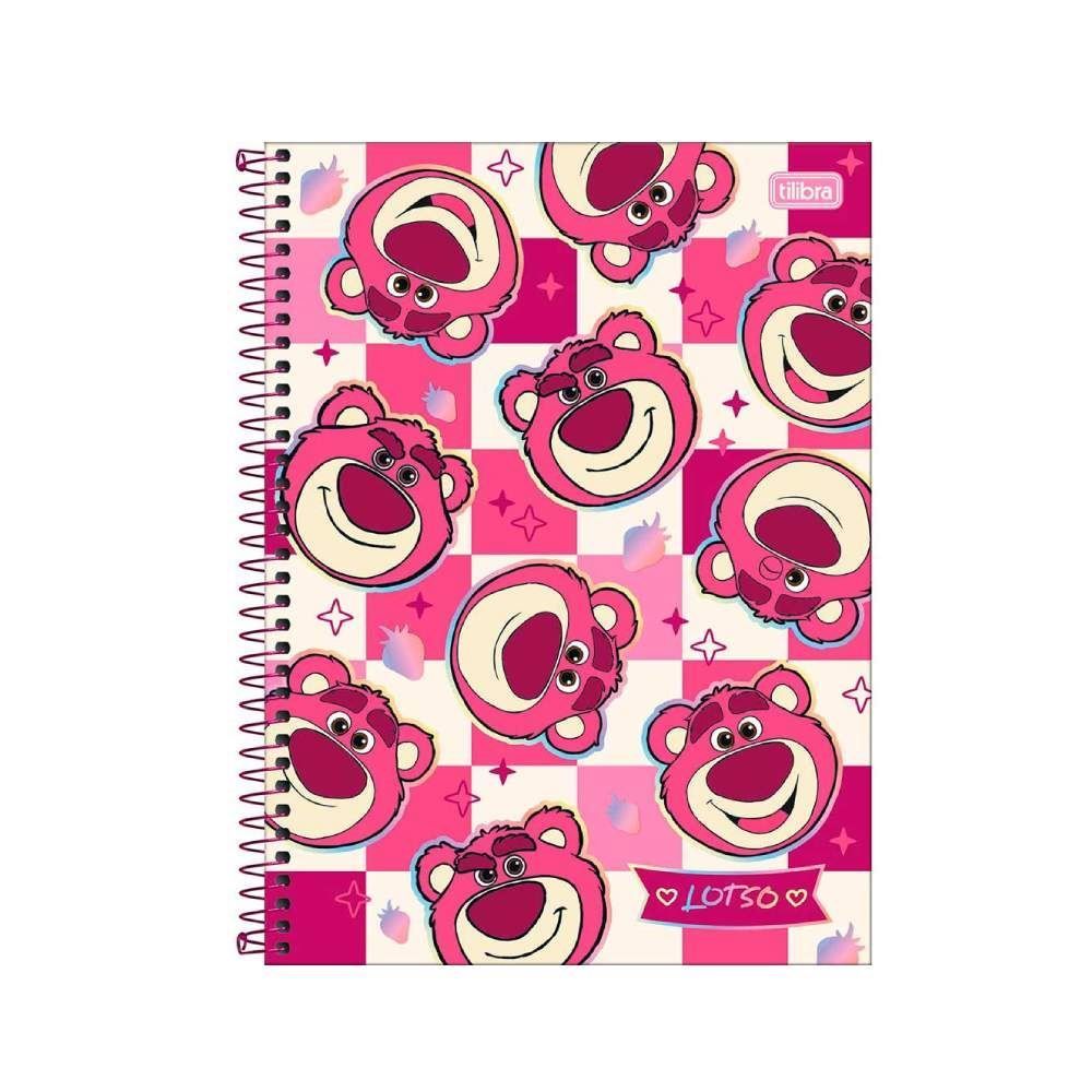 Caderno Capa Dura Universitário Lotso 1 Matéria 80 Folhas Tilibra - Sortido
