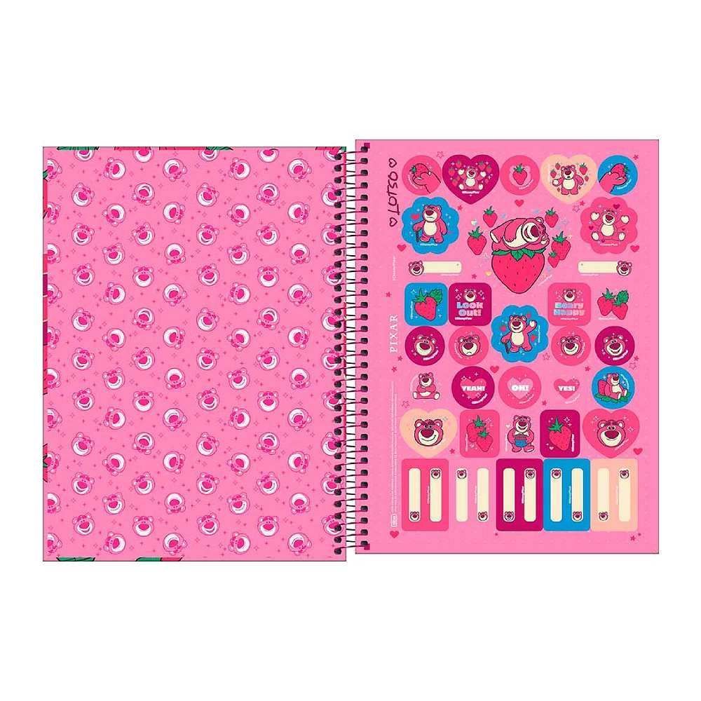 Caderno Capa Dura Universitário Lotso 1 Matéria 80 Folhas Tilibra - Sortido