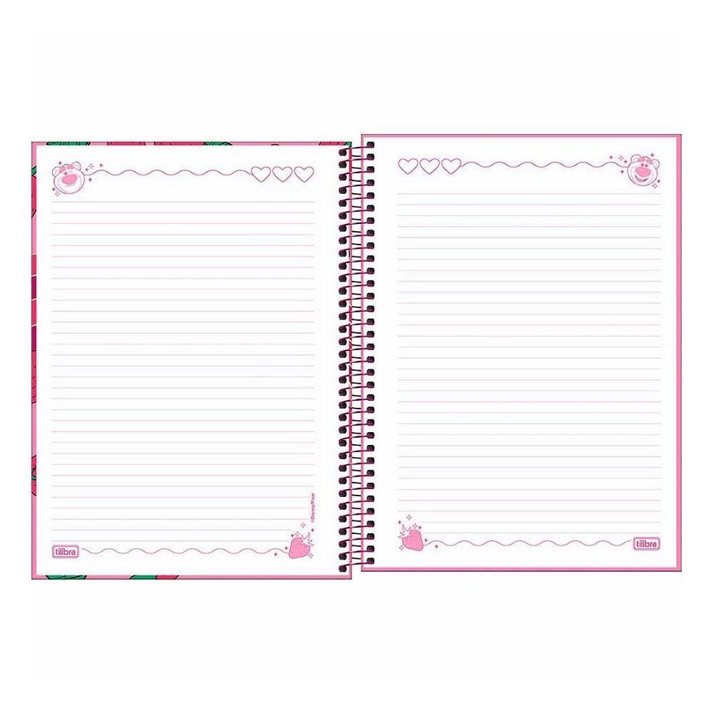 Caderno Capa Dura Universitário Lotso 1 Matéria 80 Folhas Tilibra - Sortido