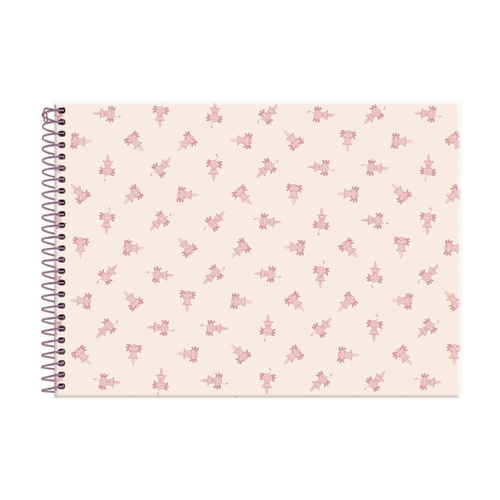 Caderno Cartografia Capa Dura Axolove 80 Folhas Foroni - Sortido