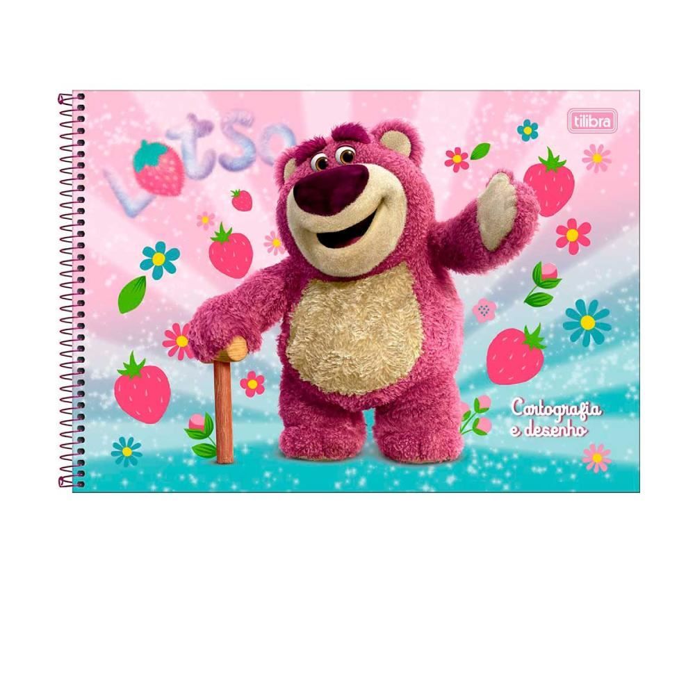 Caderno Cartografia e Desenho Capa Dura Lotso 80 Folhas Tilibra - Sortido
